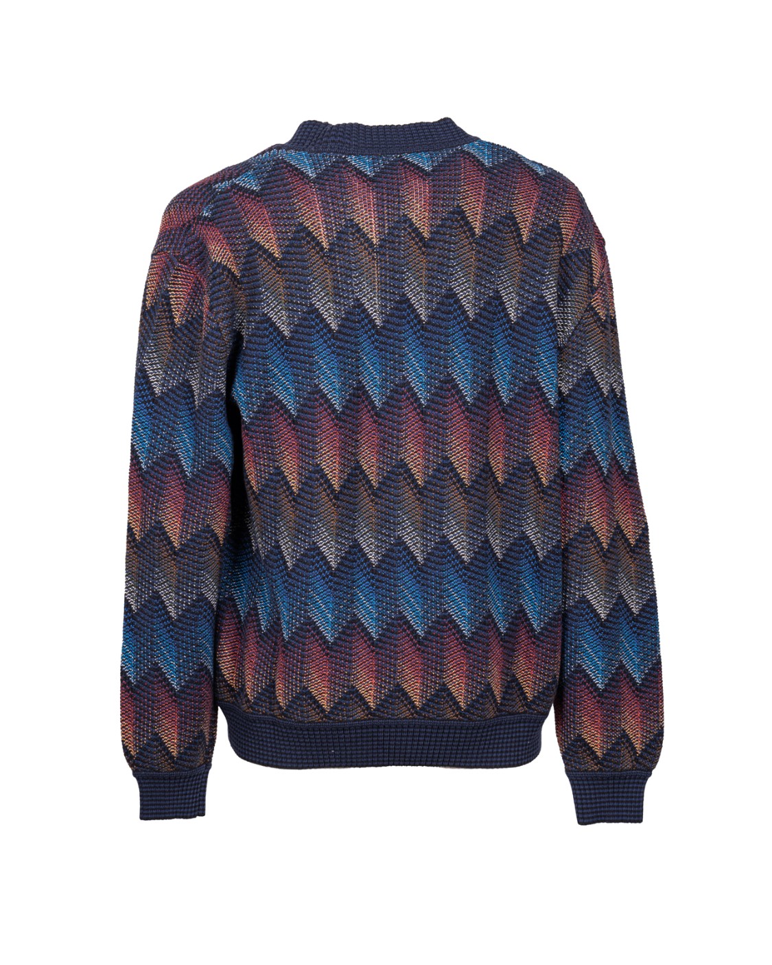 shop MISSONI  Cardigan: Missoni cardigan in misto cotone chevron sfumato con tasche.
Cardigan in misto cotone.
Lavorazione chevron sfumato.
Partiche tasche.
Composizione: 79%Cotone, 21%Poliammide.
Made in Italy.. US25SM09 BC0050-S91N2 number 2896259